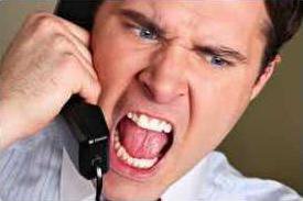HOW TO PACIFY AN IRATE CALLER