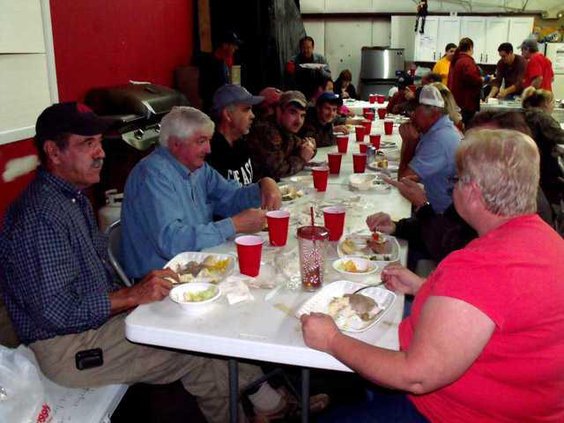 1209 Volunteer dinner