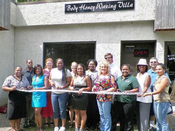 Ribbon Cutting - Body Honey Waxing Villa