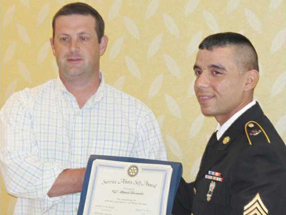 Rotary - Soldier of Month