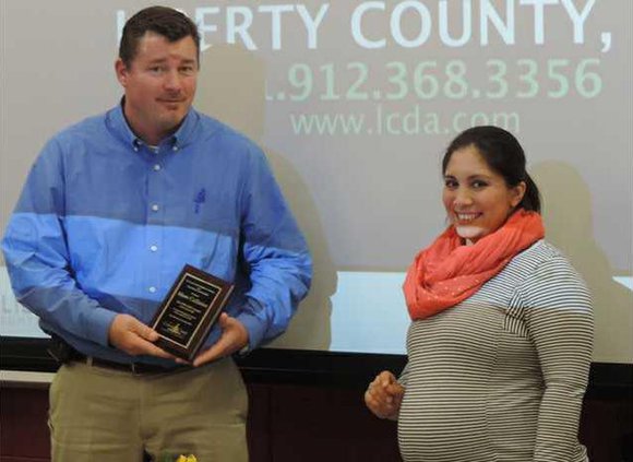 chamber lunch - WinDex award