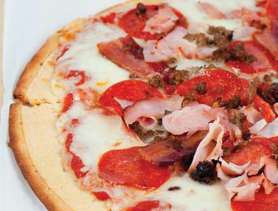 thin pizza