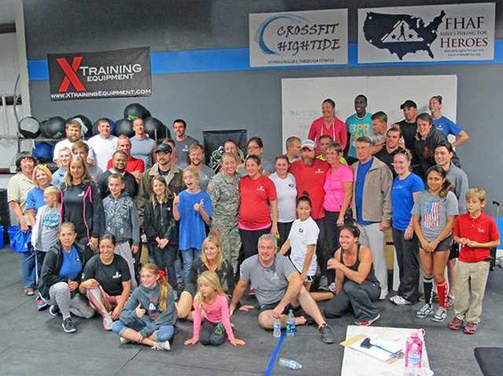 Mike Vito cross fit group shot