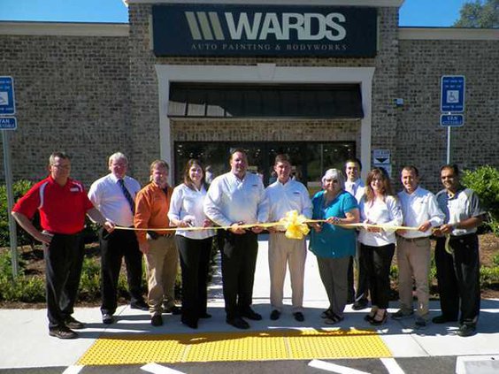 Ribbon Cutting - Wards Auto Painting and Bodyworks