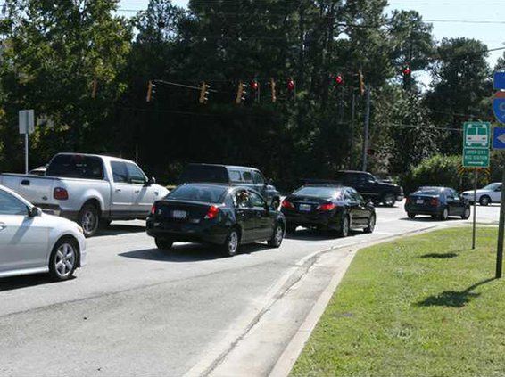 Turning right on red