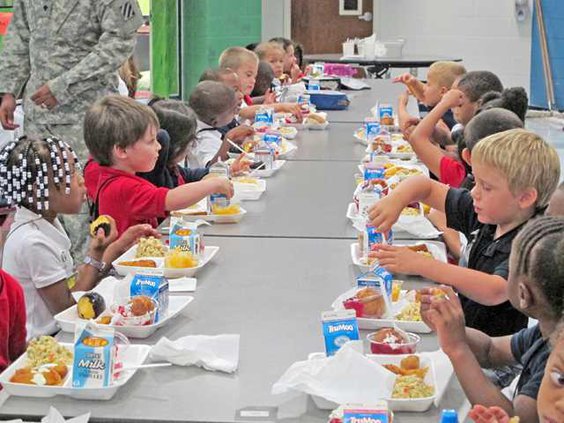 school lunch week 1
