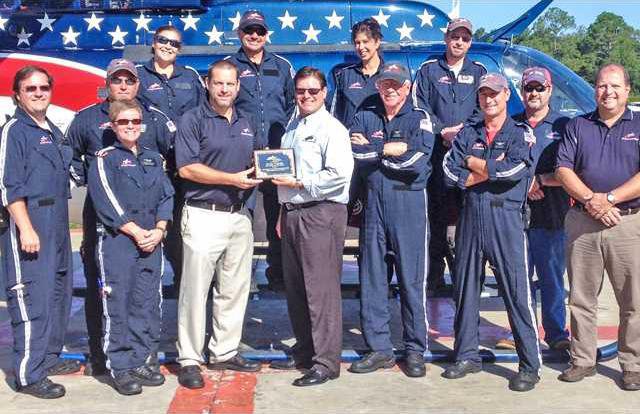 Air Evac honor