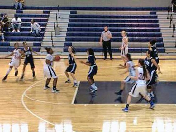 Lady Tide play in Christmas Tourney