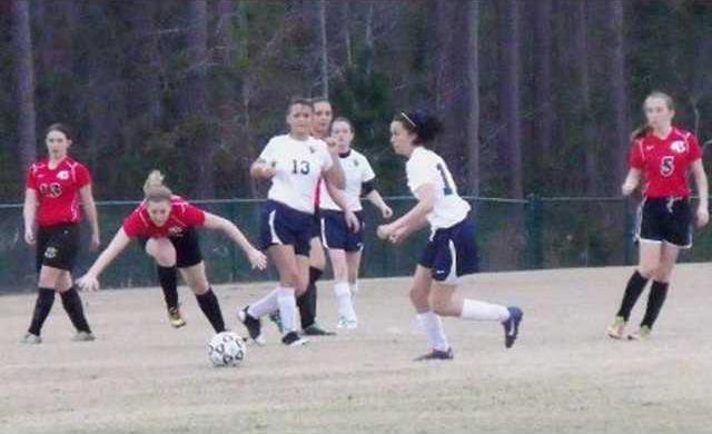 Long Co v Bryan Co girls soccer game