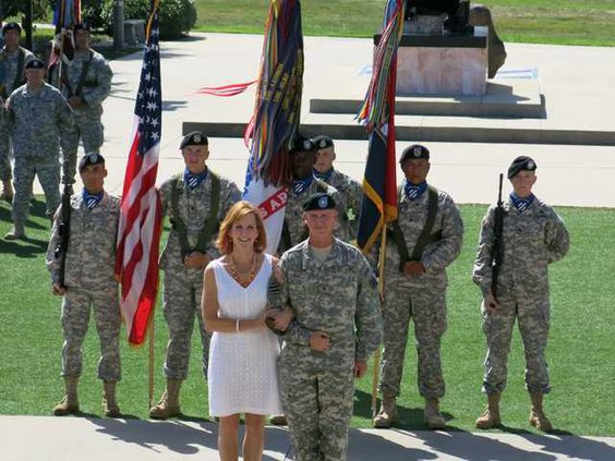 Stephanie and BG Pete Jones