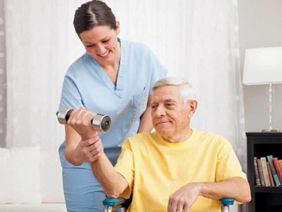 Man in wheelchair
